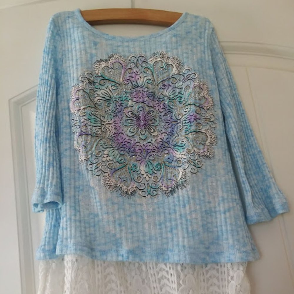 Girls Lace Large Blouse